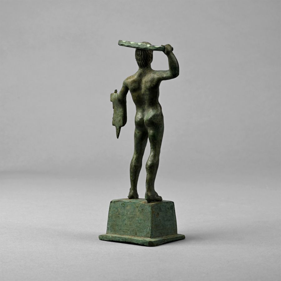 Roman Bronze Statuette of Hercules