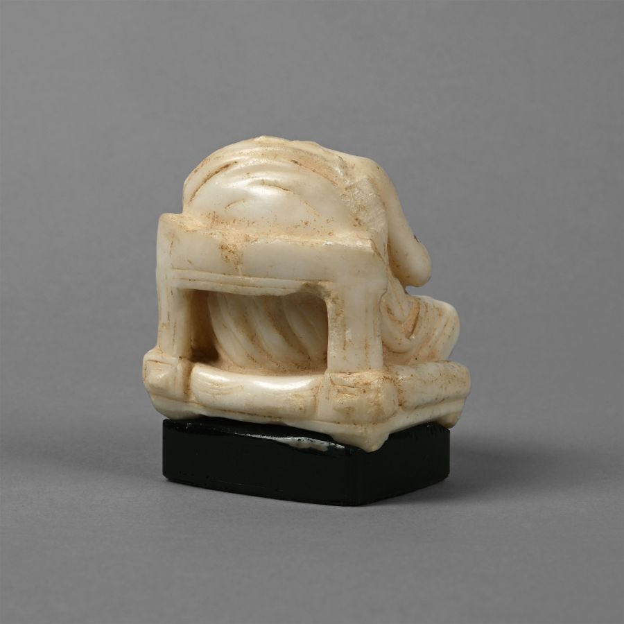 Greek Marble Figure of a Seated God or Philosopher