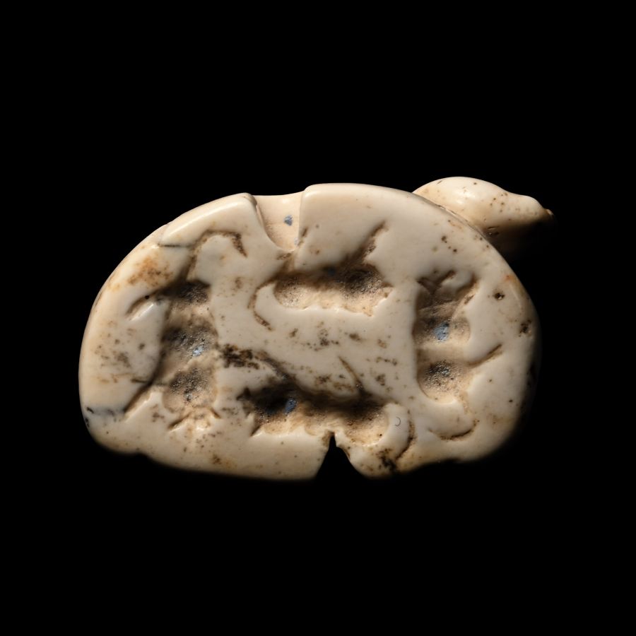 Jemdet Nasr Type Marble Gazelle Seal