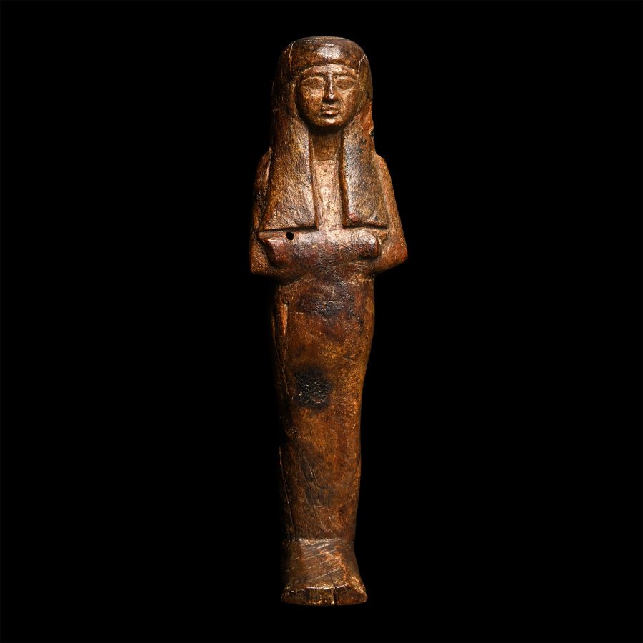Egyptian Wooden Shabti