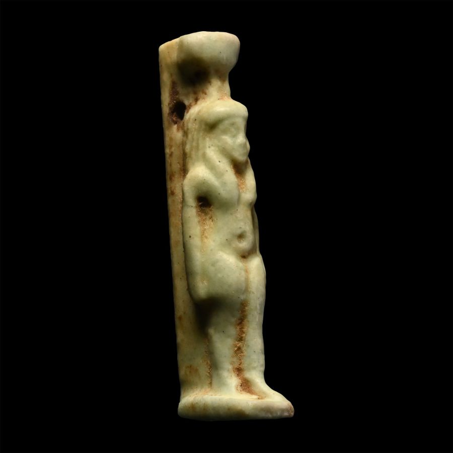 Egyptian Faience Nephthys Amulet