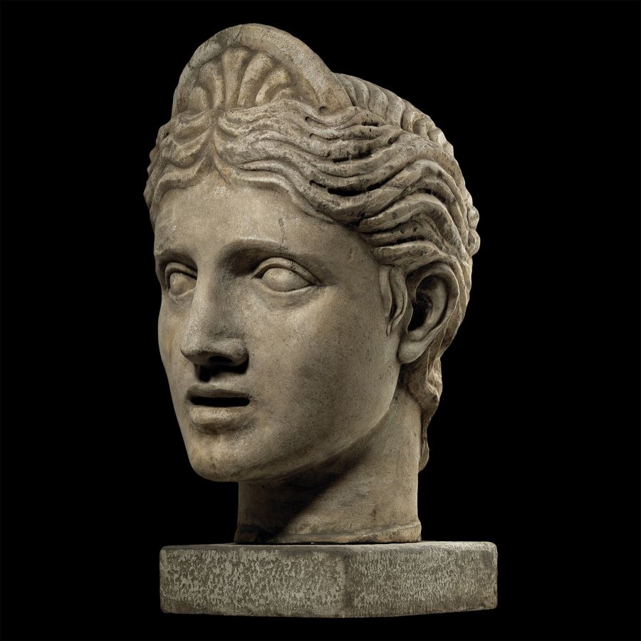 Post Medieval Marble Portrait of the Greek Goddess Hera