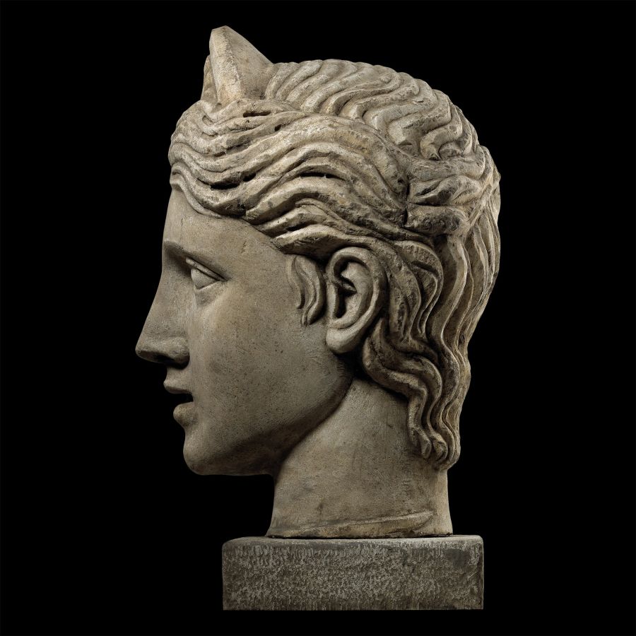 Post Medieval Marble Portrait of the Greek Goddess Hera