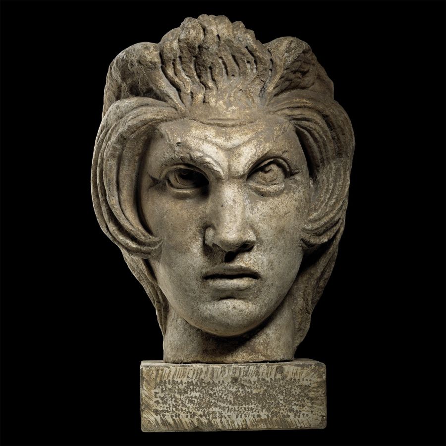 Post Medieval Marble Portrait of a Man