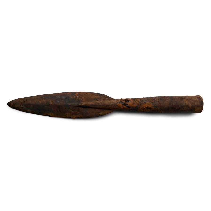 Large Greek Socketted Iron Spearhead