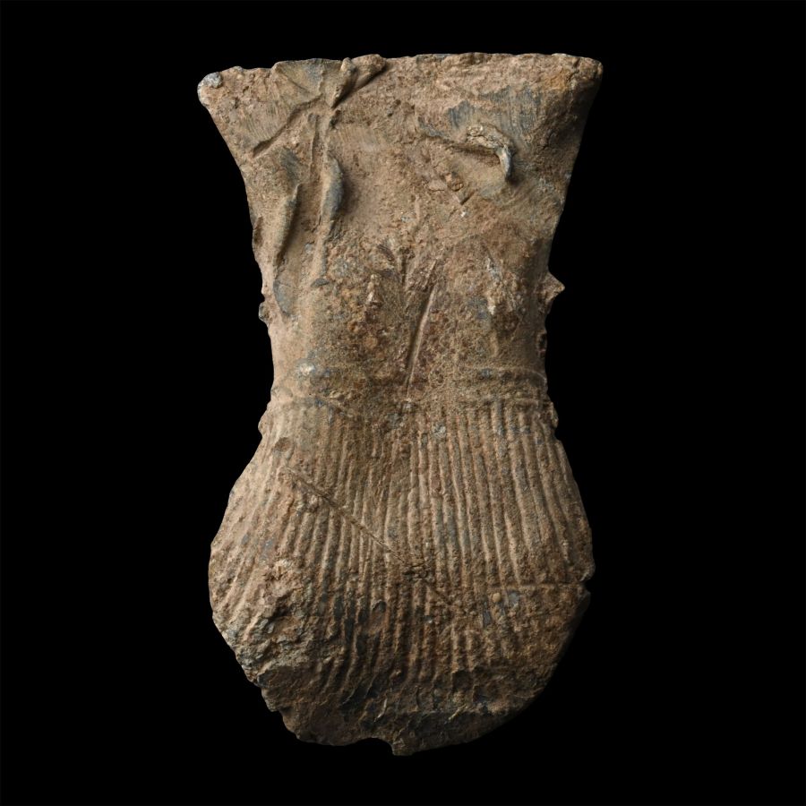Medieval Lead Pilgrim's Holy Water Ampulla
