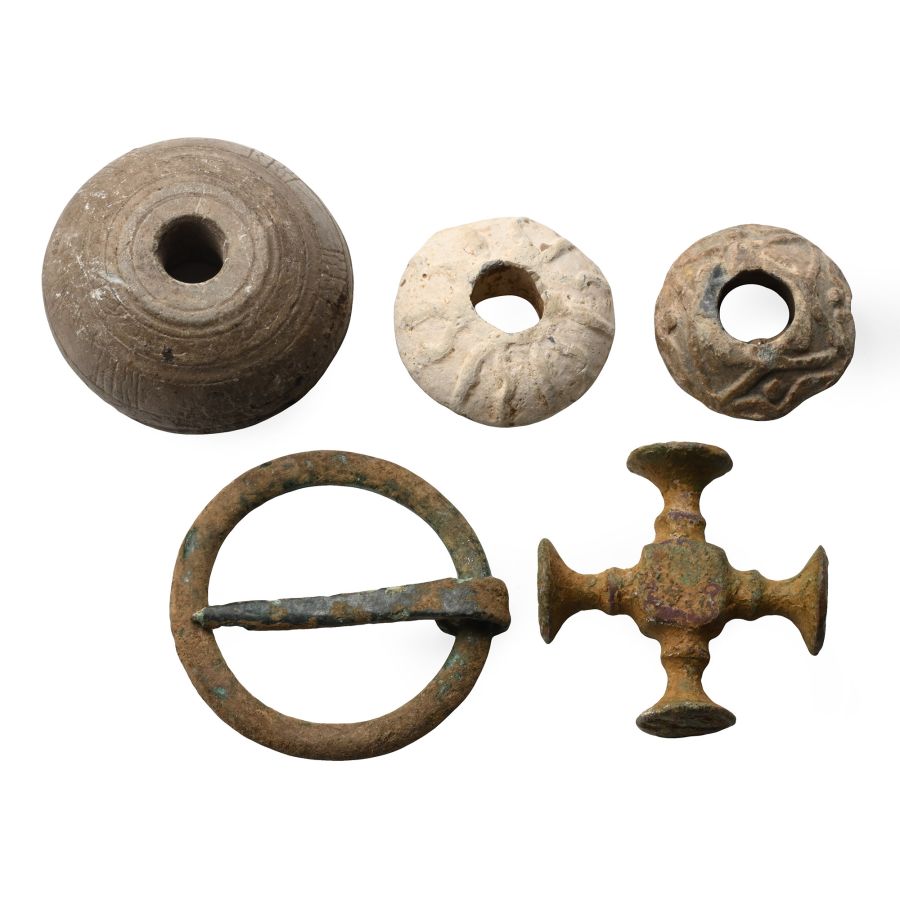 Anglo-Saxon, Medieval and Stuart Period Artefact Group