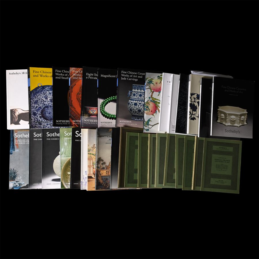 Sotheby's Chinese and Asian Art Auction Catalogue Group - 33 Titles