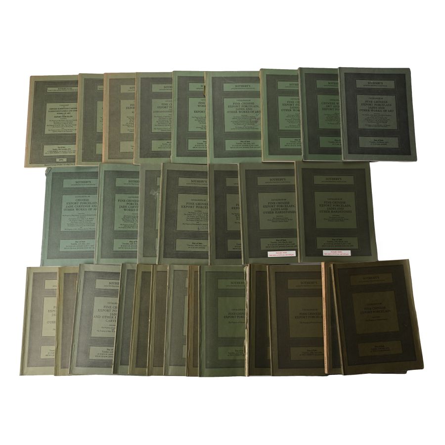Sotheby's Chinese and Asian Art Auction Catalogue Group - 31 Titles