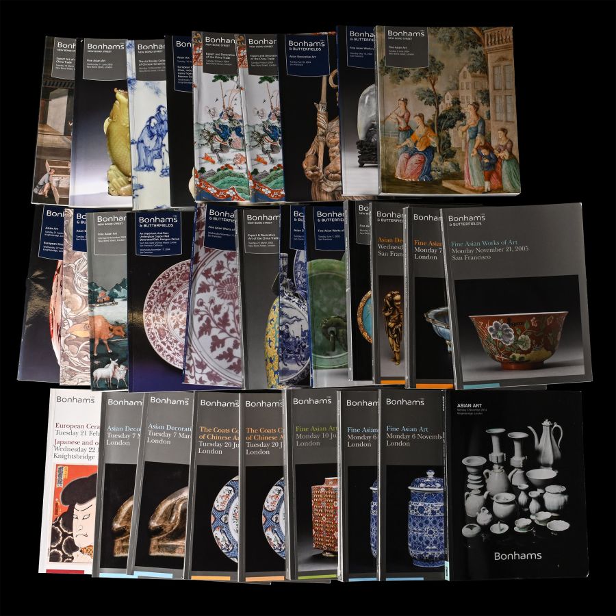 Bonhams Chinese and Asian Art Auction Catalogue Group - 30 Titles