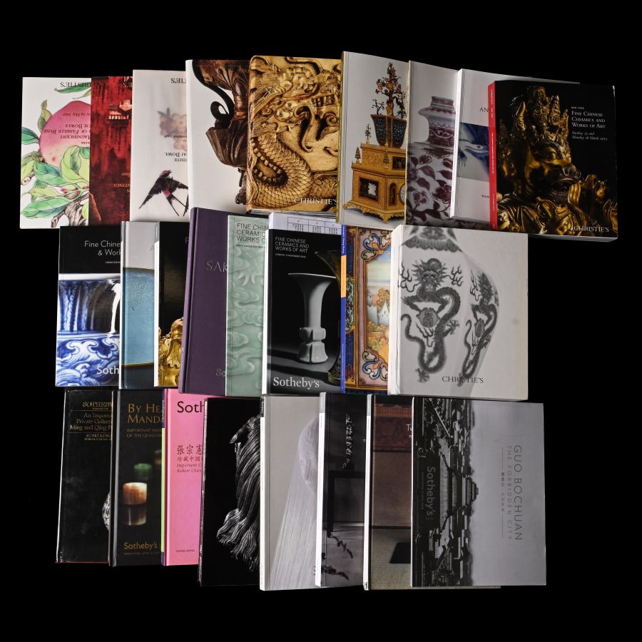 Sotheby's and Christie's Chinese and Asian Art Auction Catalogue Group - 27 Titles