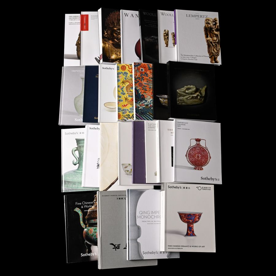 Sotheby's, Christie's, Bonhams and Other Chinese and Asian Art Auction Catalogue Group - 26 Titles