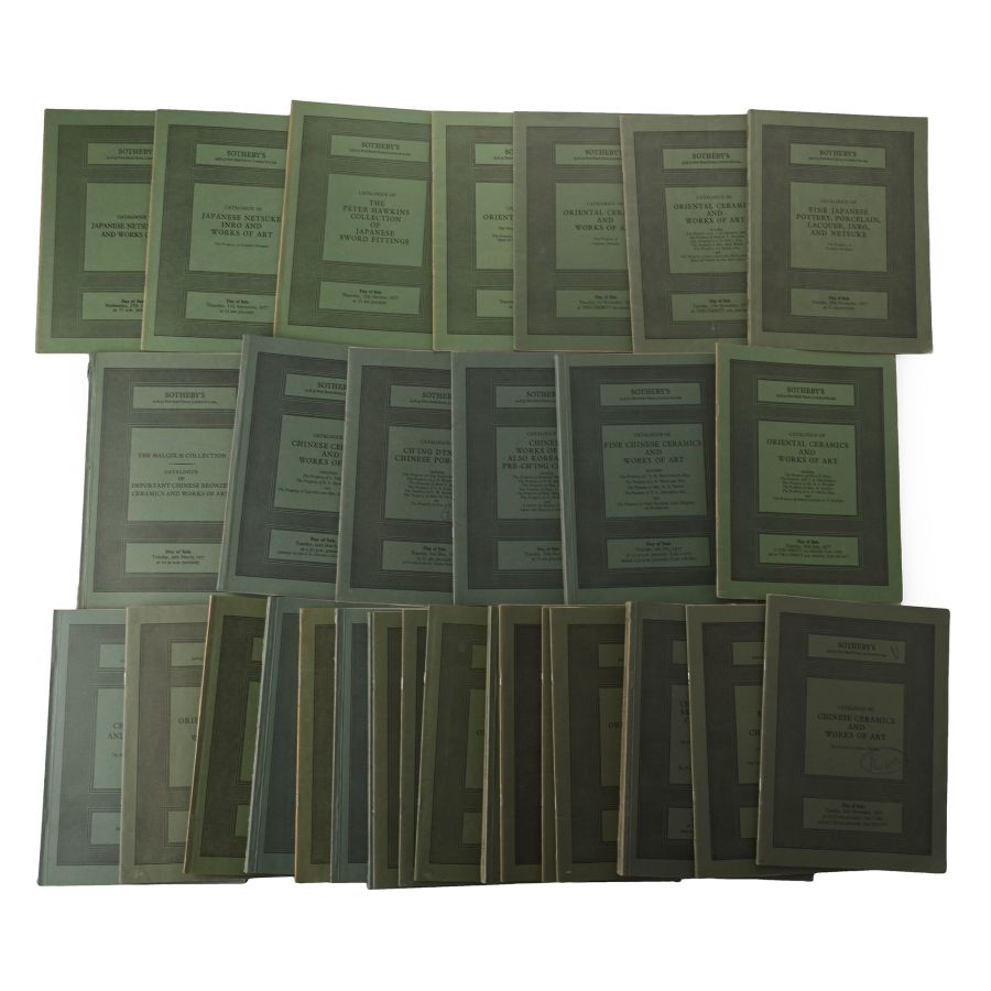 Sotheby's Chinese and Asian Art Auction Catalogue Group - 31 Titles