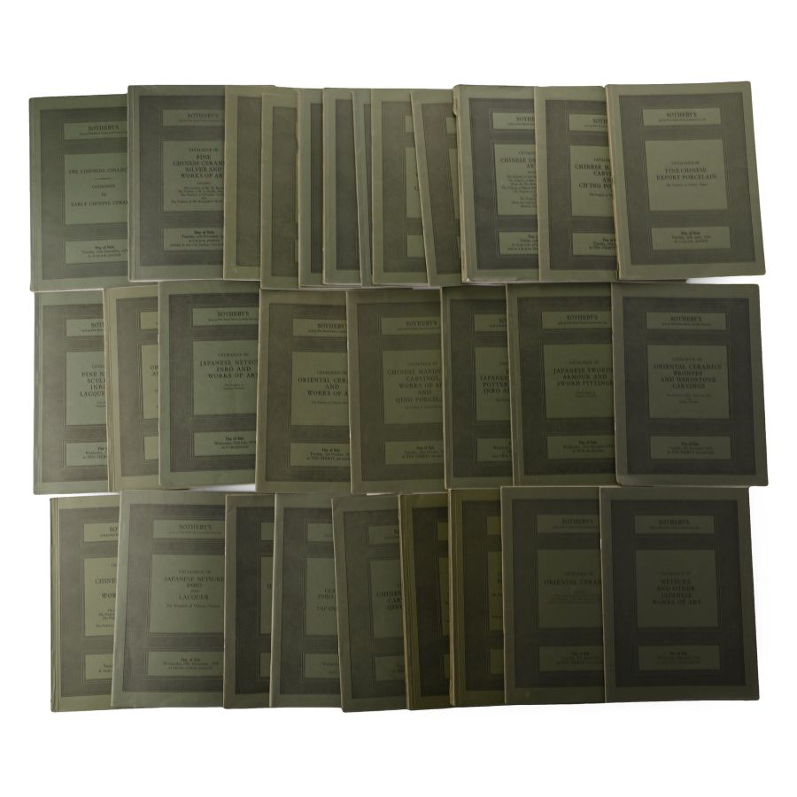Sotheby's Chinese and Other Asian Art Auction Catalogue Group - 30 Titles