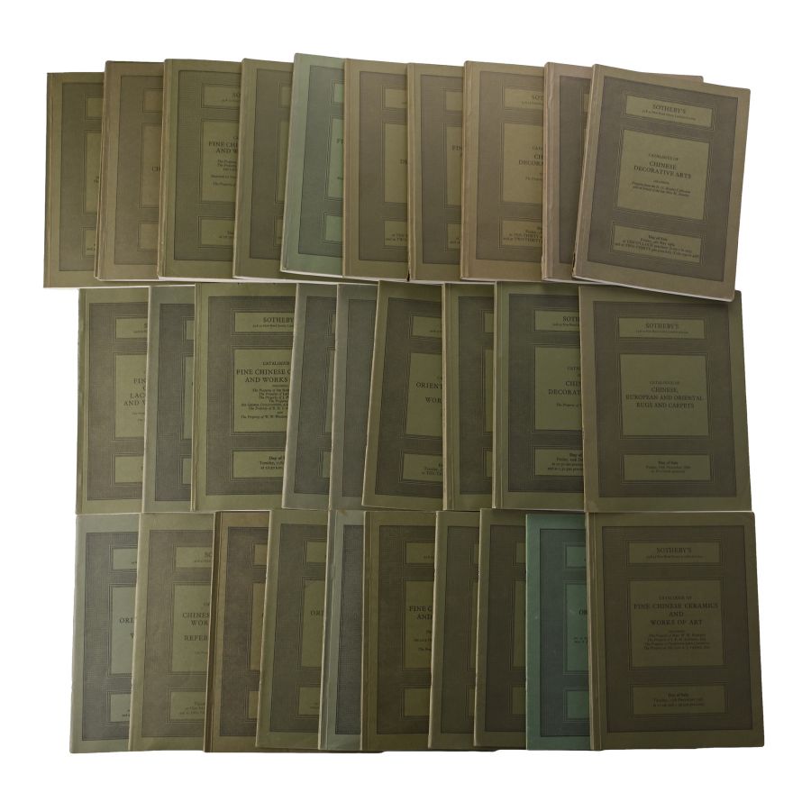 Sotheby's Chinese and Asian Art Auction Catalogue Group - 30 Titles