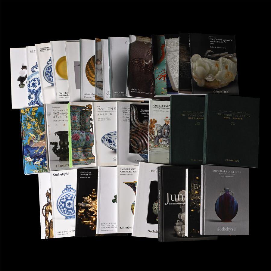 Christie's, Sotheby's, Chiswick and Bonhams Chinese and Asian Art Auction Catalogue Group - 33 Titles