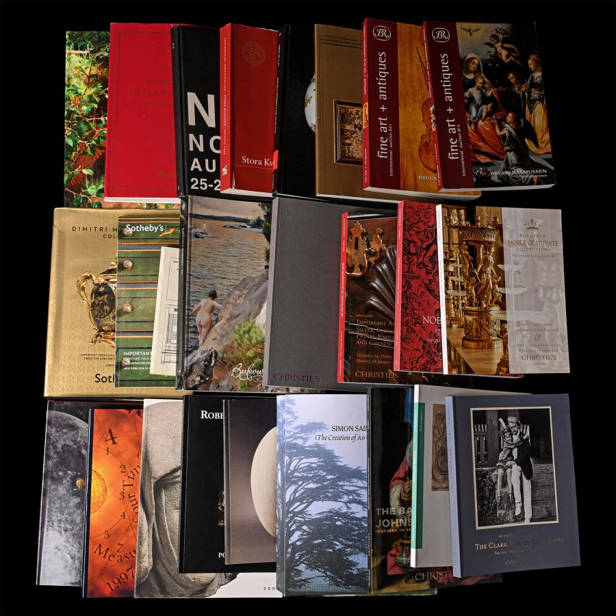 Christie's, Sotheby's, Bukowskis and Other English, European and American Antique Art Auction Catalogues - 26 Titles