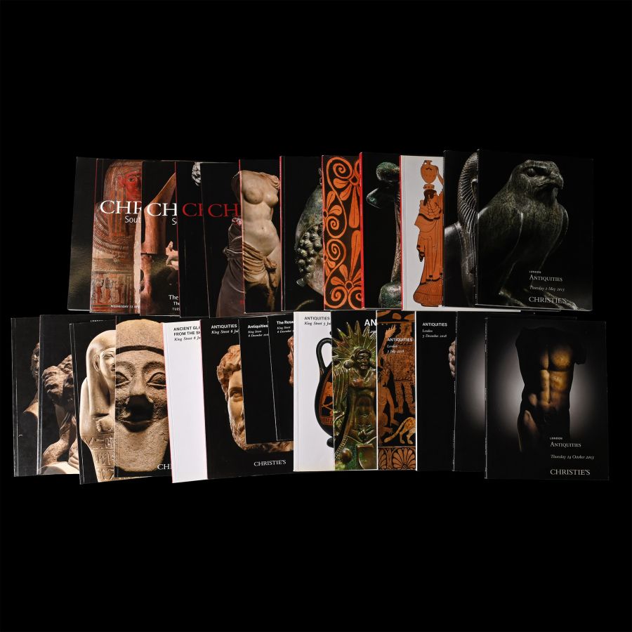 Christie's London and Paris Antiquities and Ancient Art Auction Catalogue Group - 27 Titles