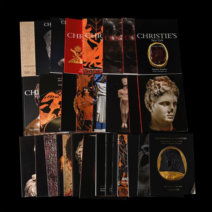 Christie's New York Antiquities, Ancient Art and Ancient Jewelry Auction Catalogue Group - 30 Titles