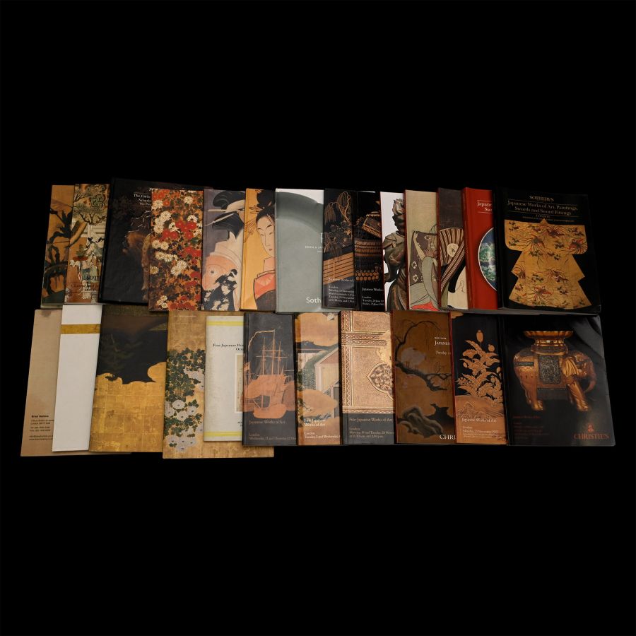 Sotheby's, Christie's and Other Japanese Art Auction Catalogue Group - 26 Titles