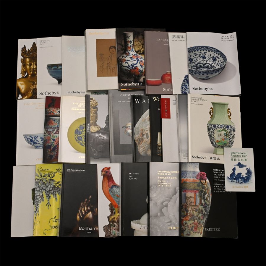 Christie's, Sotheby's, Bonhams and Other Chinese and Asian Art Auction Catalogue Group - 25 Titles