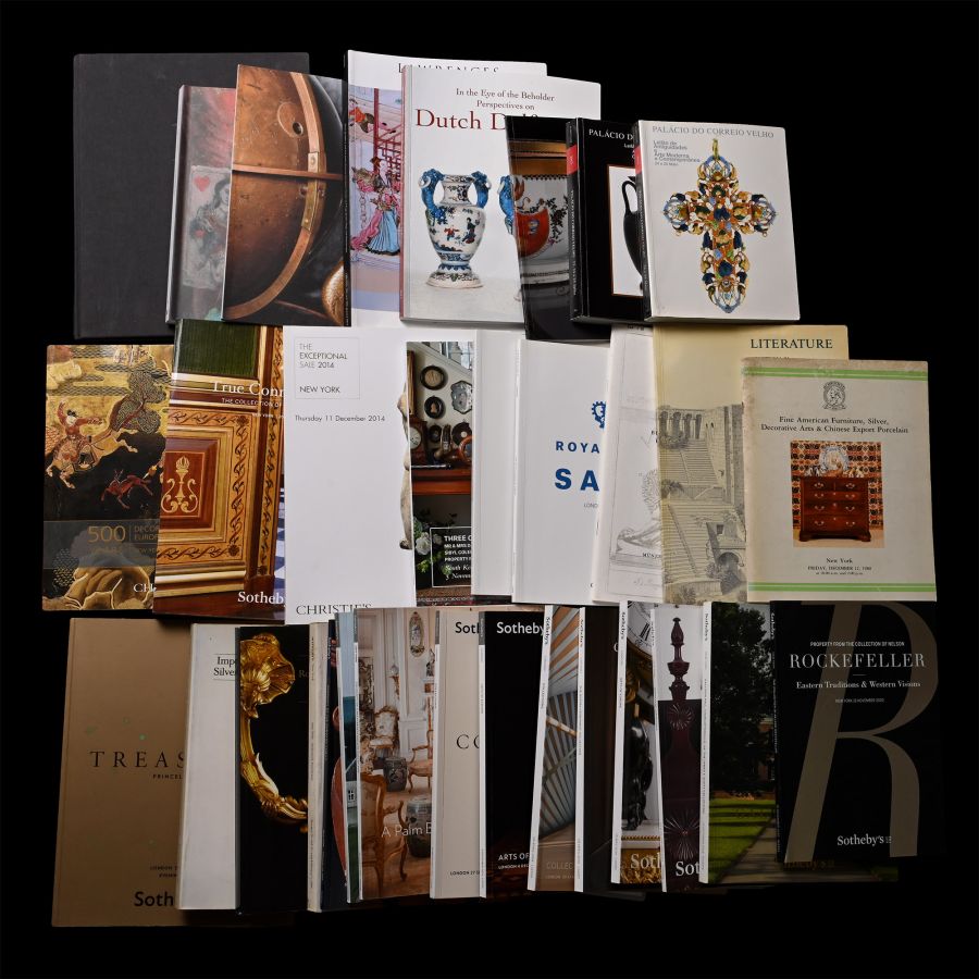 Christie's, Sotheby's and Other English, European and American Antique Art Auction Catalogues - 32 Titles