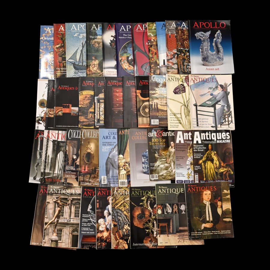 Apollo, Antiques & Fine Art, Antiques Magazine, and Other Antiques Magazine Group - 41 Titles
