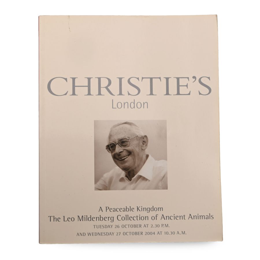 Christie's Auction Catalogue: A Peaceable Kingdom - The Leo Mildenberg Collection of Ancient Animals