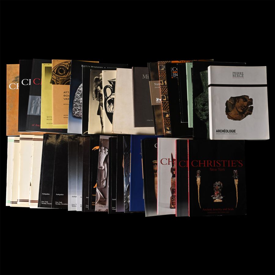Christie's New York and Other Antiquities and Ancient Art Auction Catalogue Group - 37 Titles