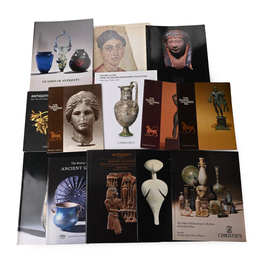 Sotheby's, Christie's and Other Antiquities and Ancient Art Auction Catalogue Group - 13 Titles