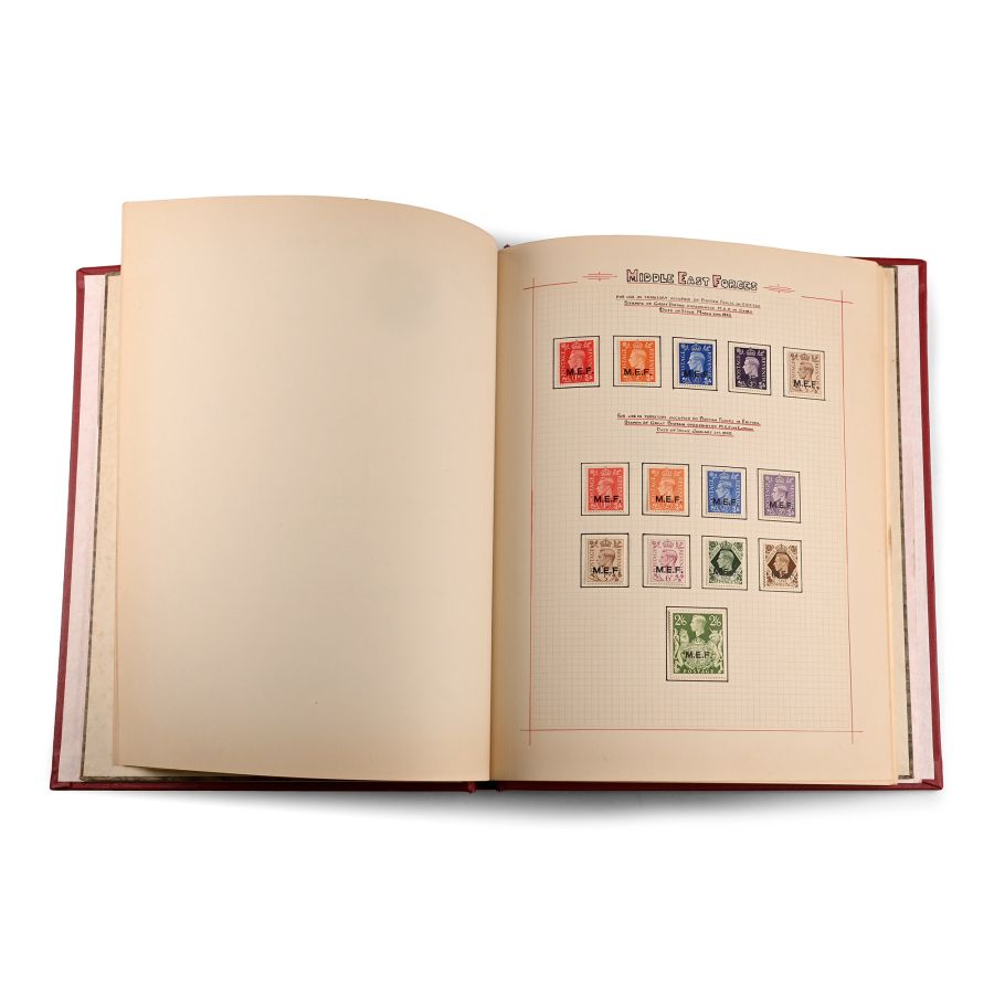 Loose-Leaf Stamp Album of Falkland Islands and Dependancies, and Others
