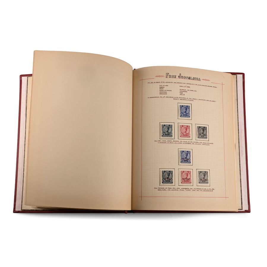 Loose-Leaf Stamp Album of Falkland Islands and Dependancies, and Others