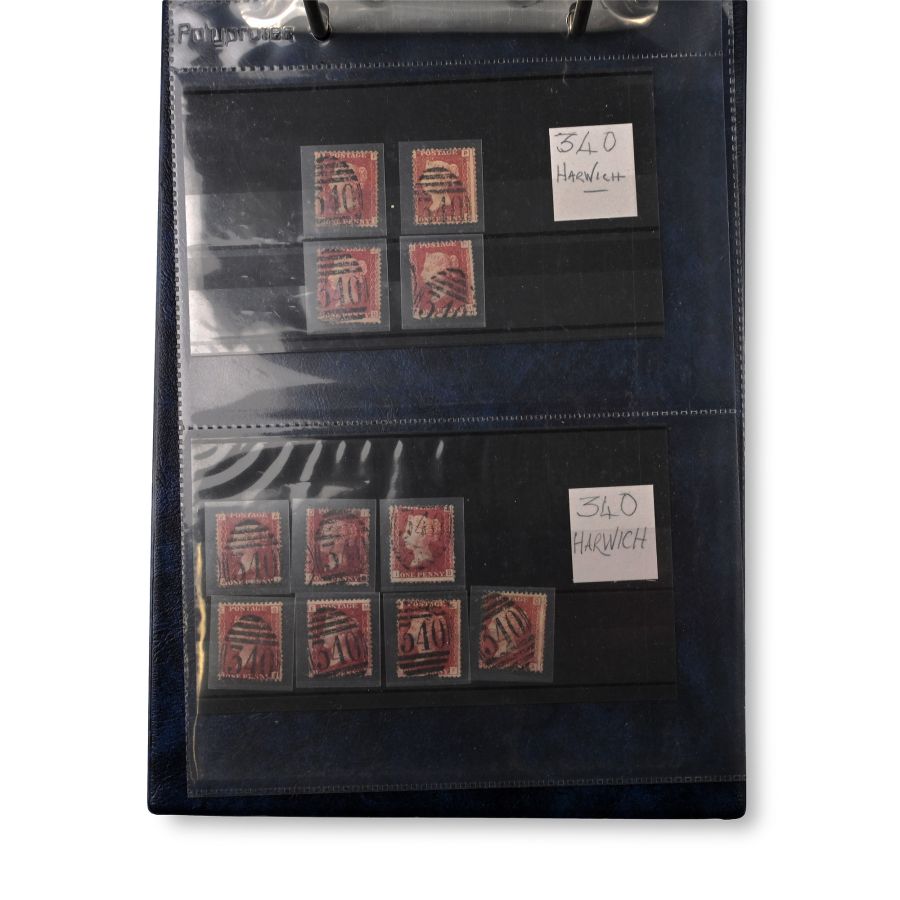 Queen Victoria Loose-Leaf Stamp Stock Book.