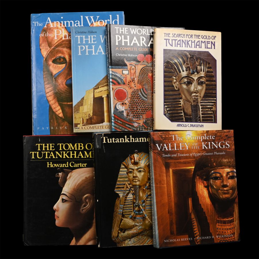 Books on Ancient Egypt, Pharaohs, Tutankhamen and Egyptology - 7 Titles