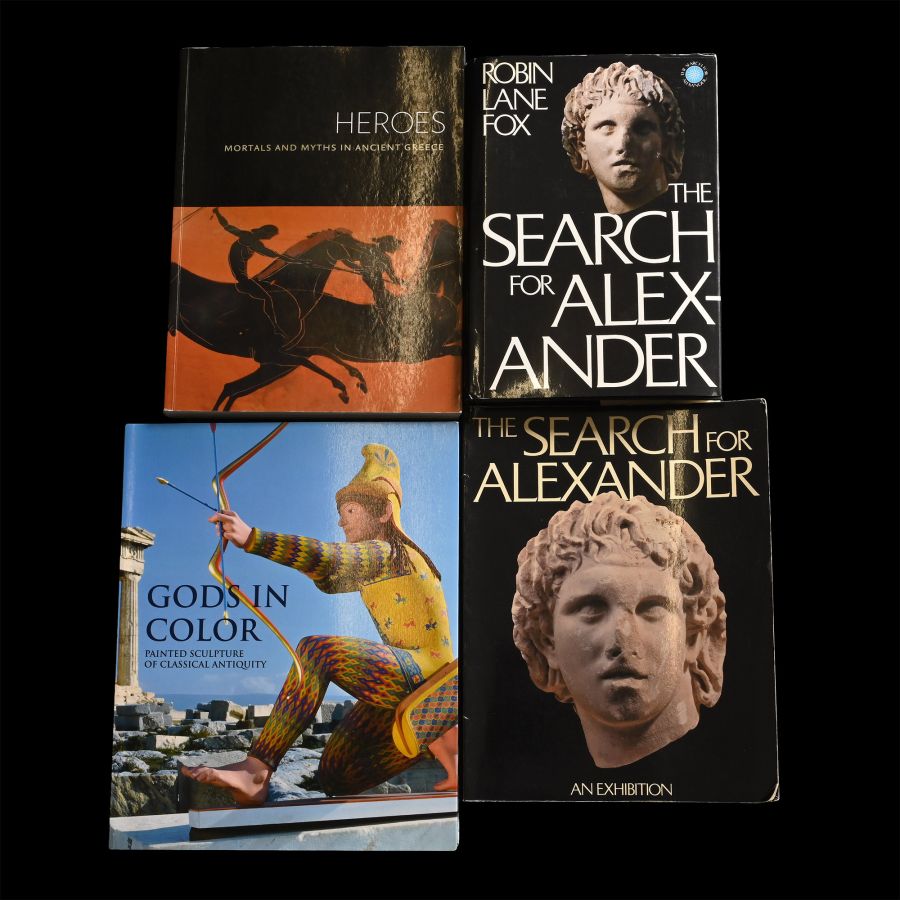 Books on Alexander the Great and Other Ancient Greek Heroes and Archaeology - 4 Titles