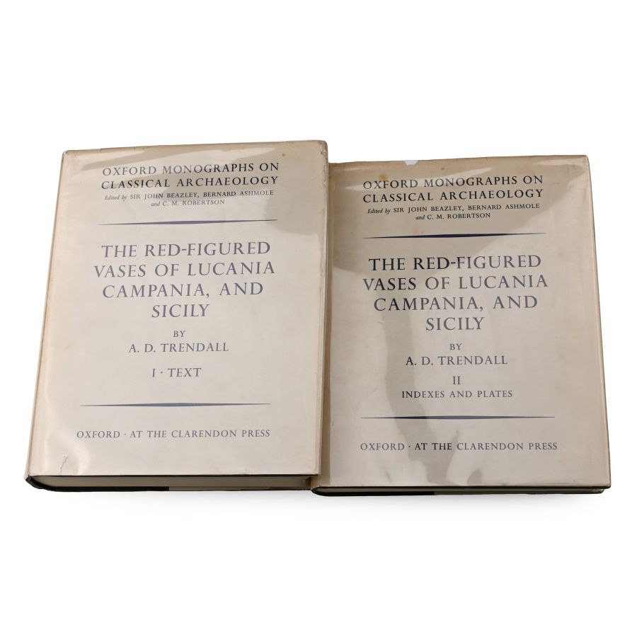 The Red-Figured Vases of Lucania Campania, and Sicily by A.D. Trendall - Volumes I & II