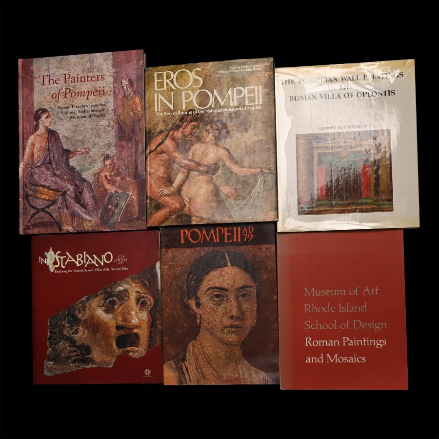 Books on Pompeii and Other Roman Villas, Art and Archaeology - 6 Titles
