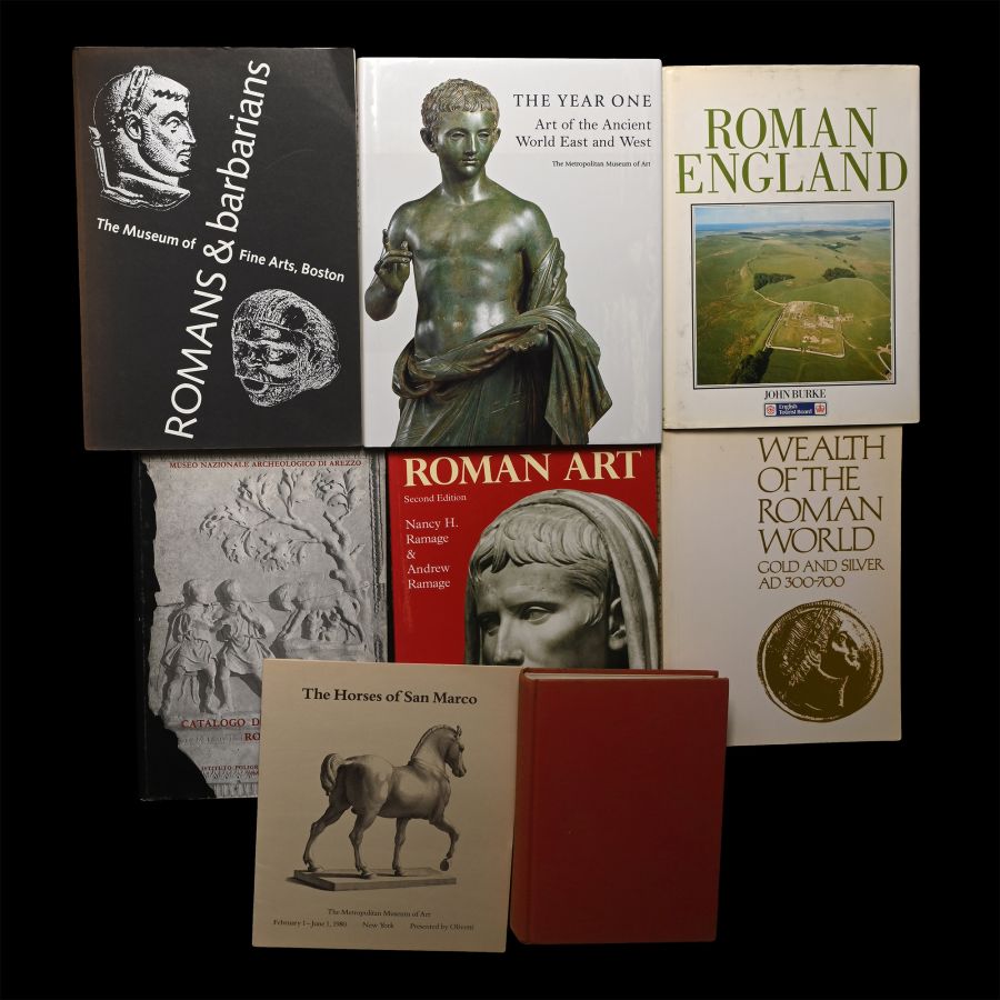 Books on Roman Art, Archaeology and Antiquities - 8 Titles