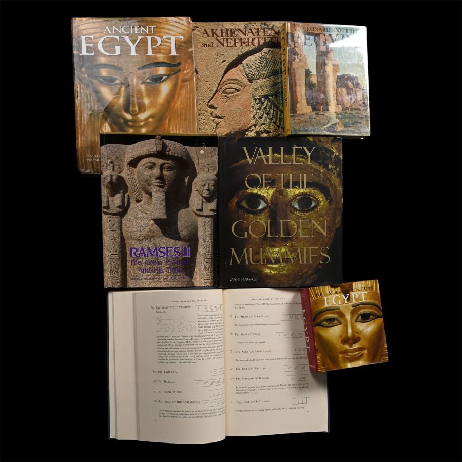 Books on Ancient Egypt, Egyptian Art and Egyptology - 7 Titles