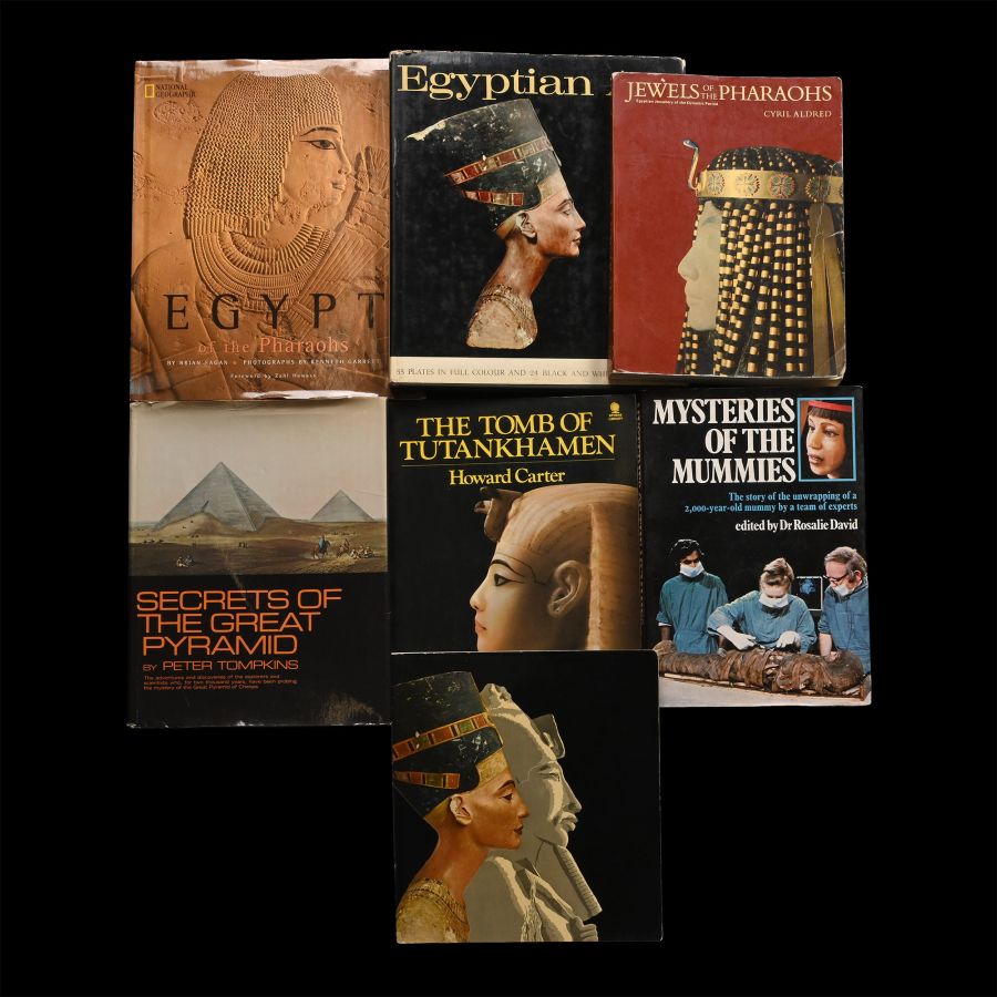 Books on Ancient Egypt, Egyptian Art and Egyptology - 7 Titles