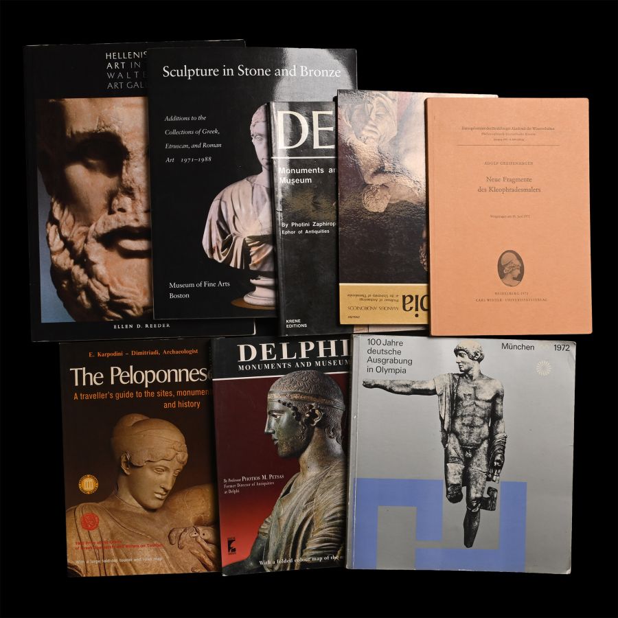 Books on Ancient Greek Antiquities, Ancient Art and Archaeology - 8 Titles