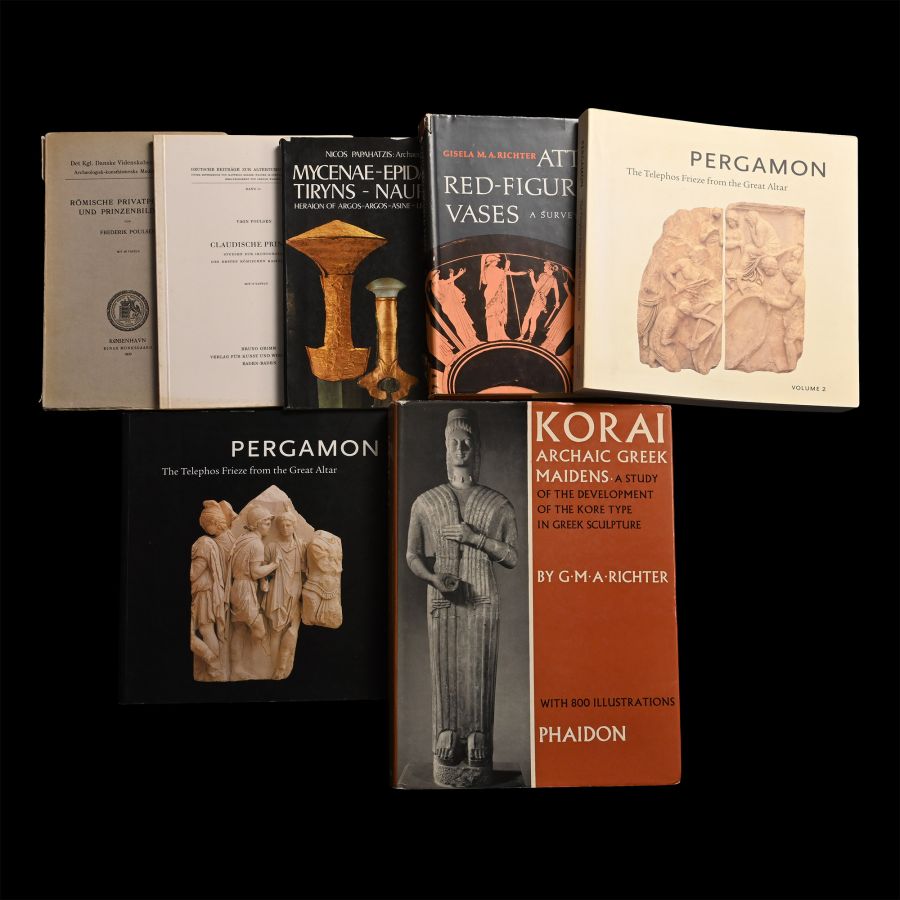 Books on Greek Antiquities, Archaeology and Ancient Art - 7 Titles