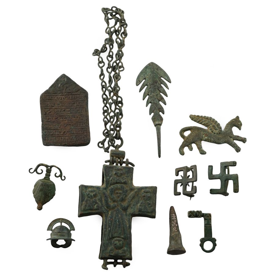 Western Asiatic and Roman Style Bronze Artefact Group