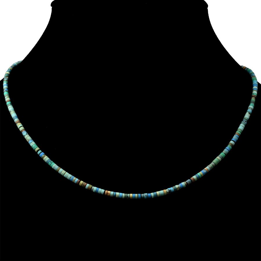 Achaemenid Blue Stone and Other Bead Necklace String