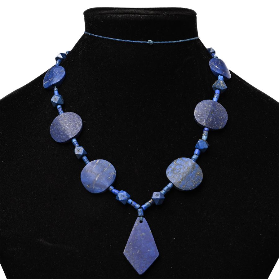 Lapis Lazuli Bead Necklace String