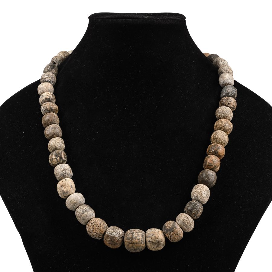 Woolly Mammoth Bone Bead Necklace String