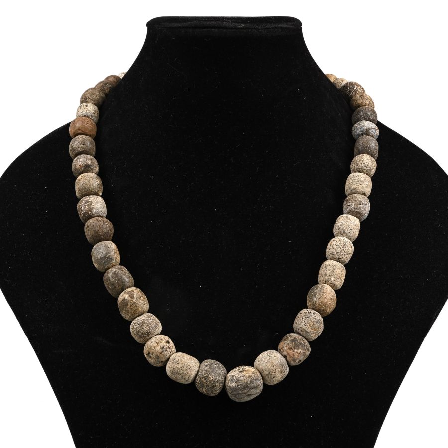 Woolly Mammoth Bone Bead Necklace String