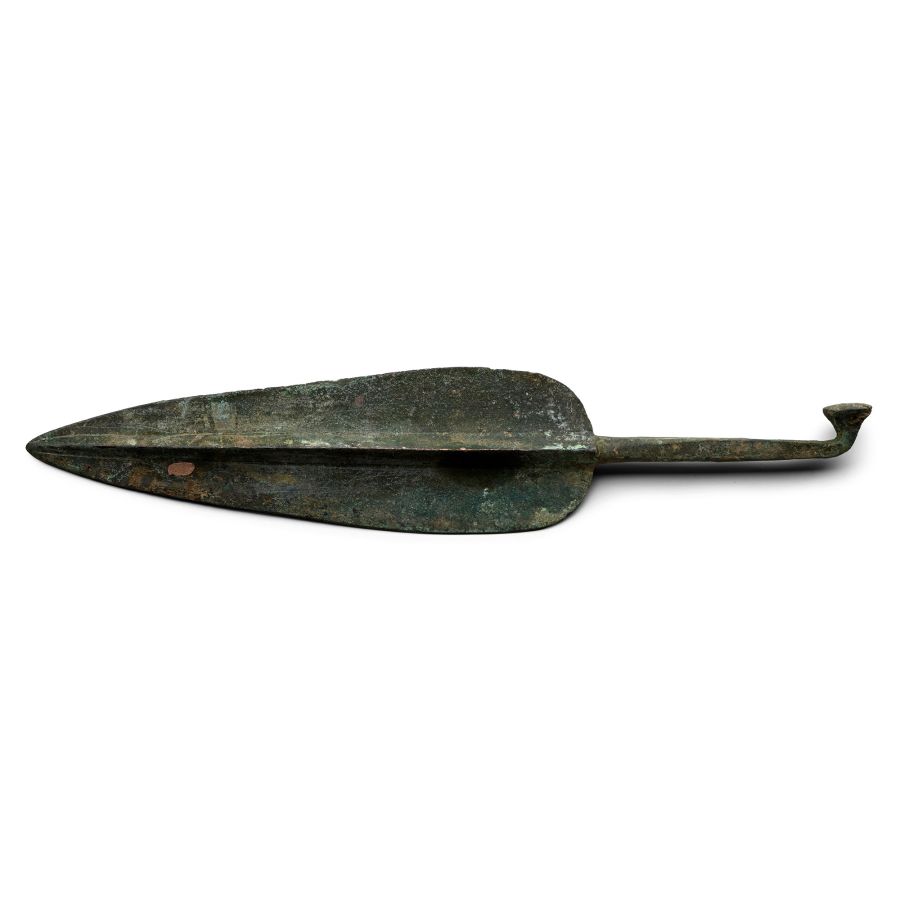 Western Asiatic Bronze Tanged Spearhead