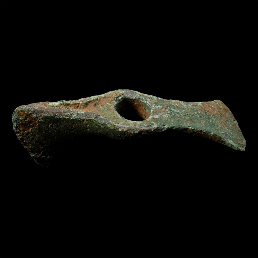 Luristan Bronze Socketted Adze-Axehead