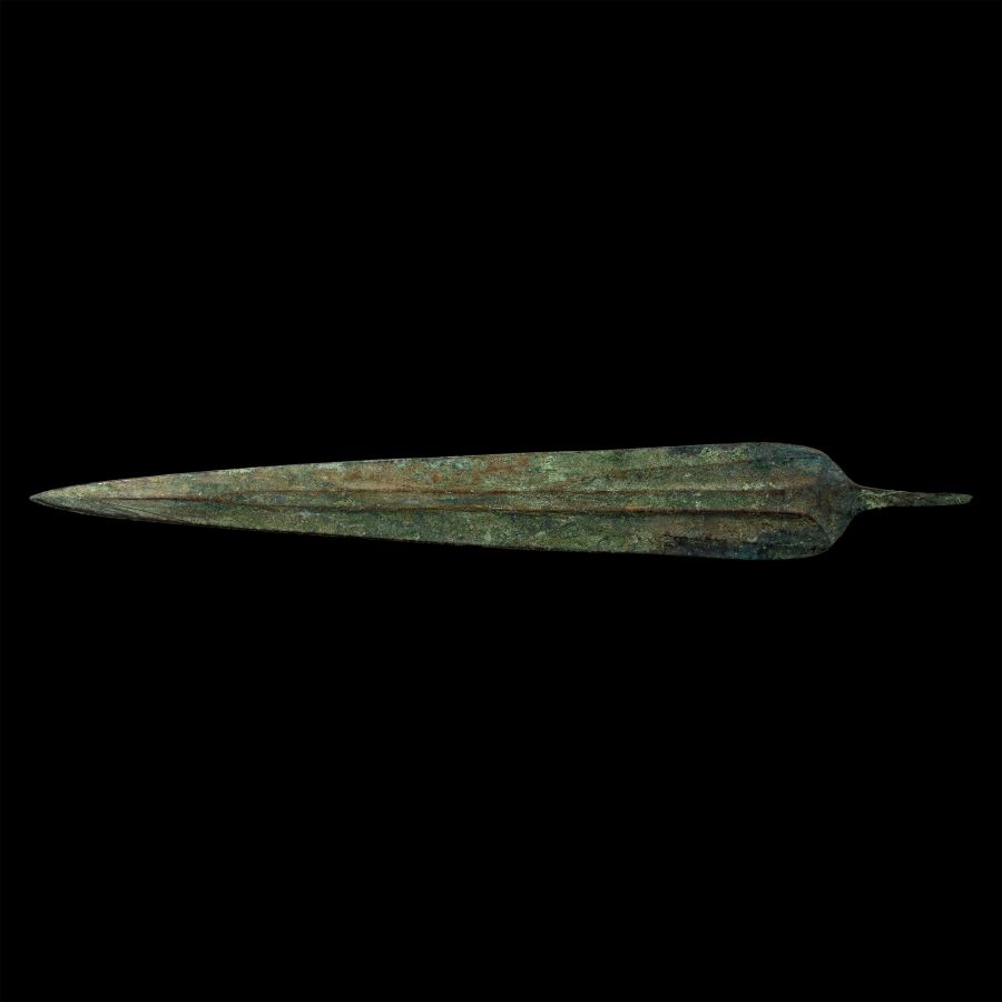 Luristan Bronze Tanged Short Sword